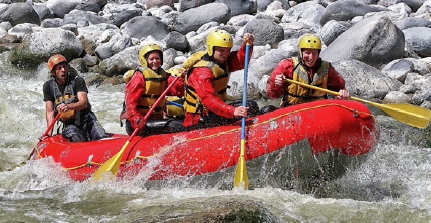 Canotaje de aventura en el río Colca
